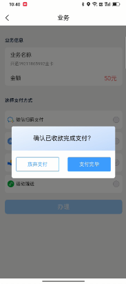 支付页面